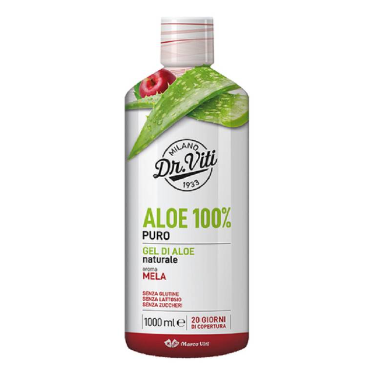 ALOE 100% PURO AROMA MELA 1L