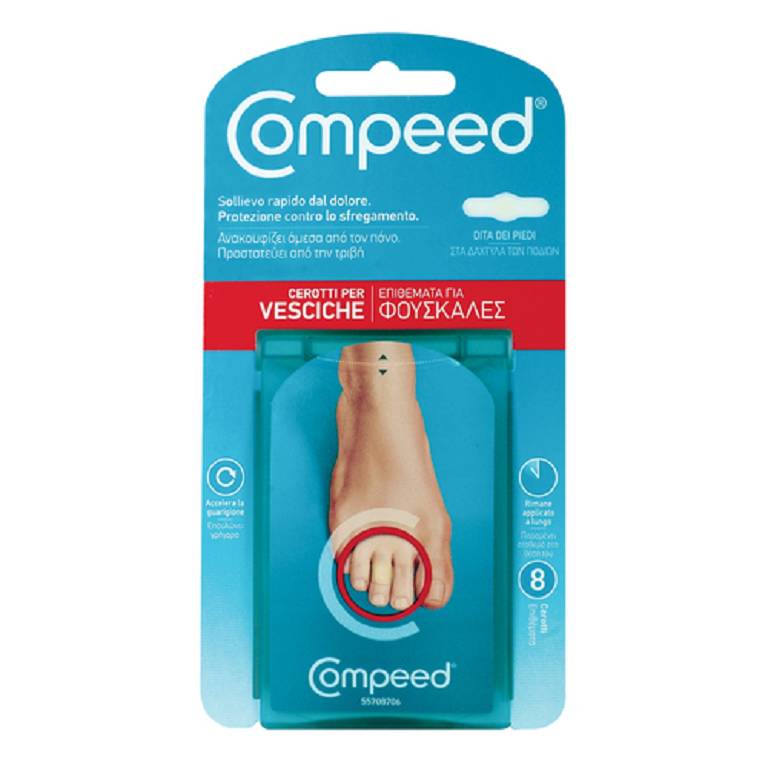 COMPEED VESCICHE DITA PIEDI 8P