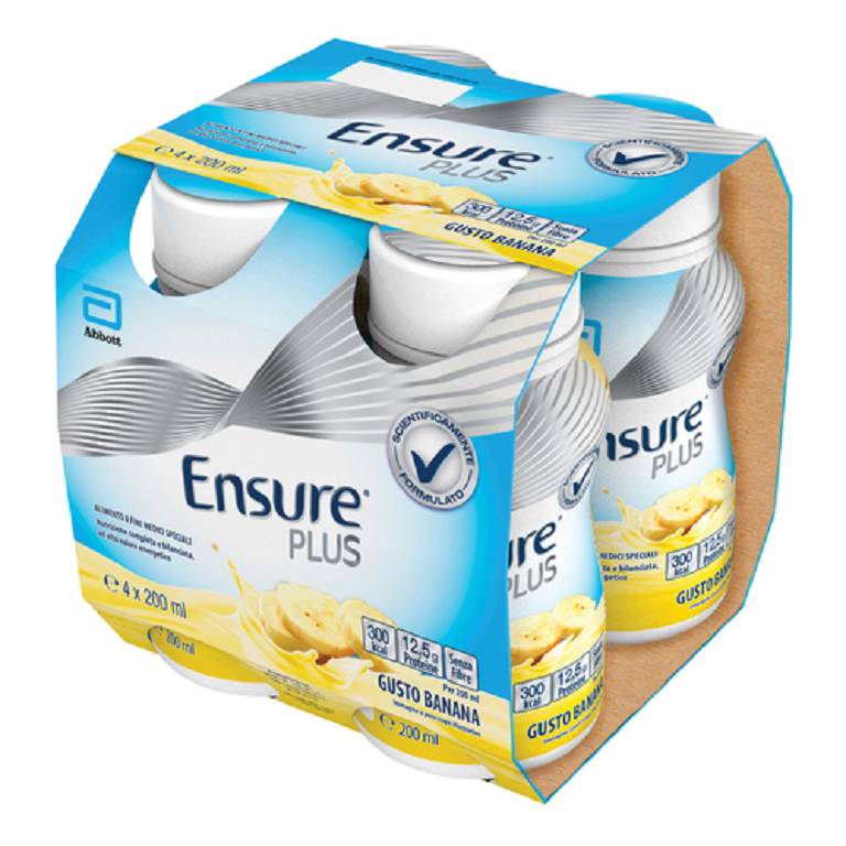 ENSURE COMPACT PROT BAN4X125ML