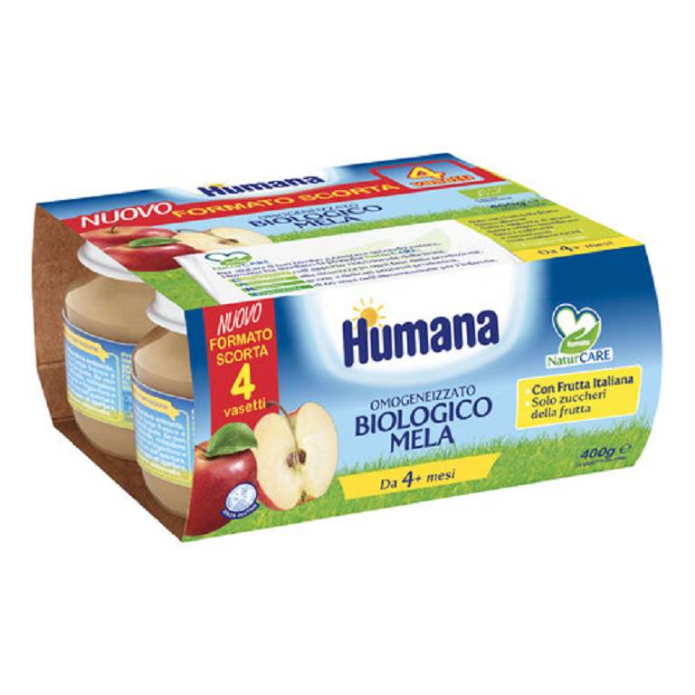 HUMANA OMOG MELA BIO 4X100G